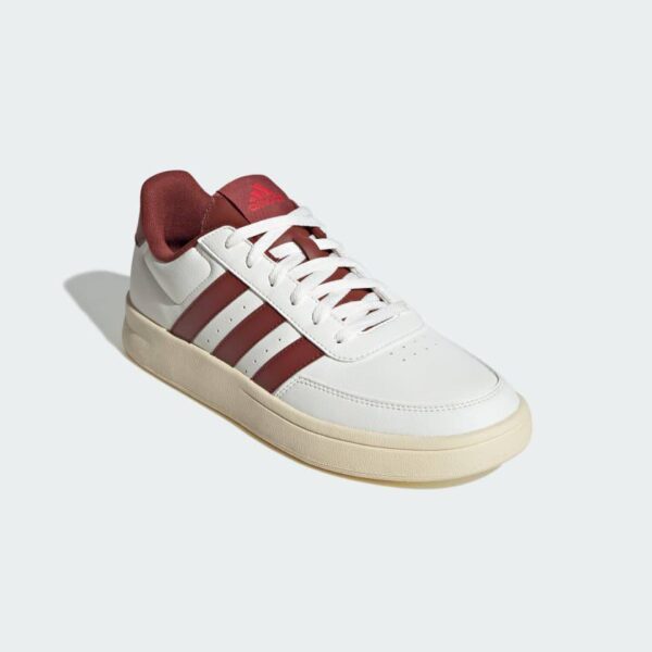 Adidas Breaknet 2.0 white burgundy sneaker