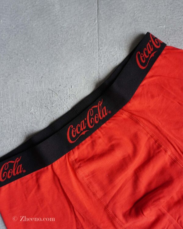 شورت نخی آبی-قرمز CocaCola پک 2 عددی - Image 7