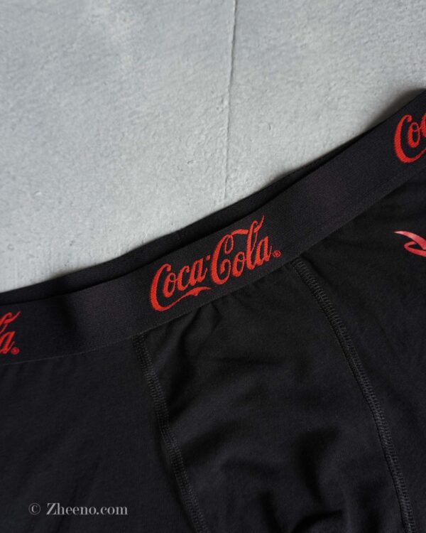 شورت نخی مشکی CocaCola پک 2 عددی - Image 7