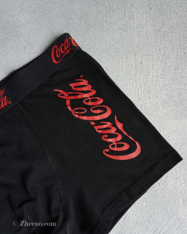 شورت نخی مشکی CocaCola پک 2 عددی - Image 8