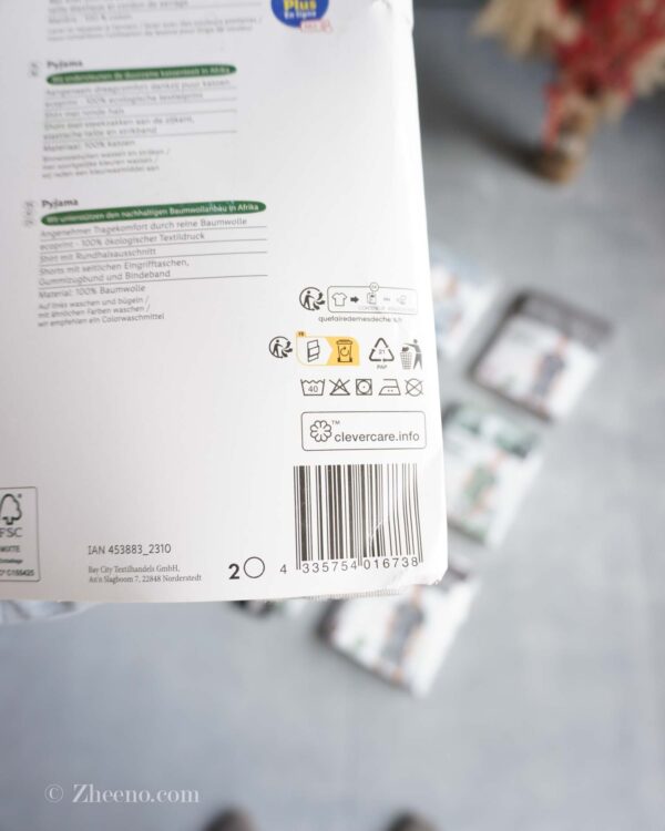 ست تیشرت و شلوارک آبی Livergy - Image 4