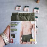 پک ۲ عددی شورت زیتونی Livergy