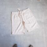 شلوارک لینن خاکی بند دار Livergy