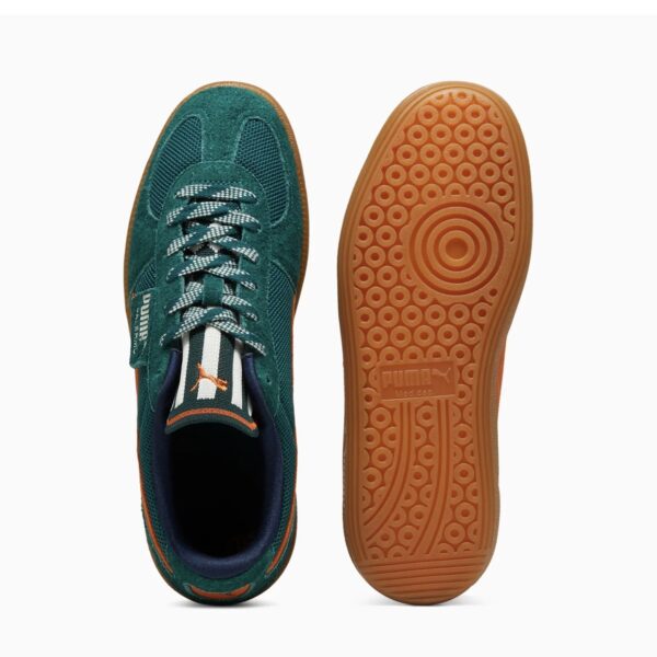 Puma Palermo Supertifo 398182-02 نمای بغل با جزئیات نارنجی و زیره گام
