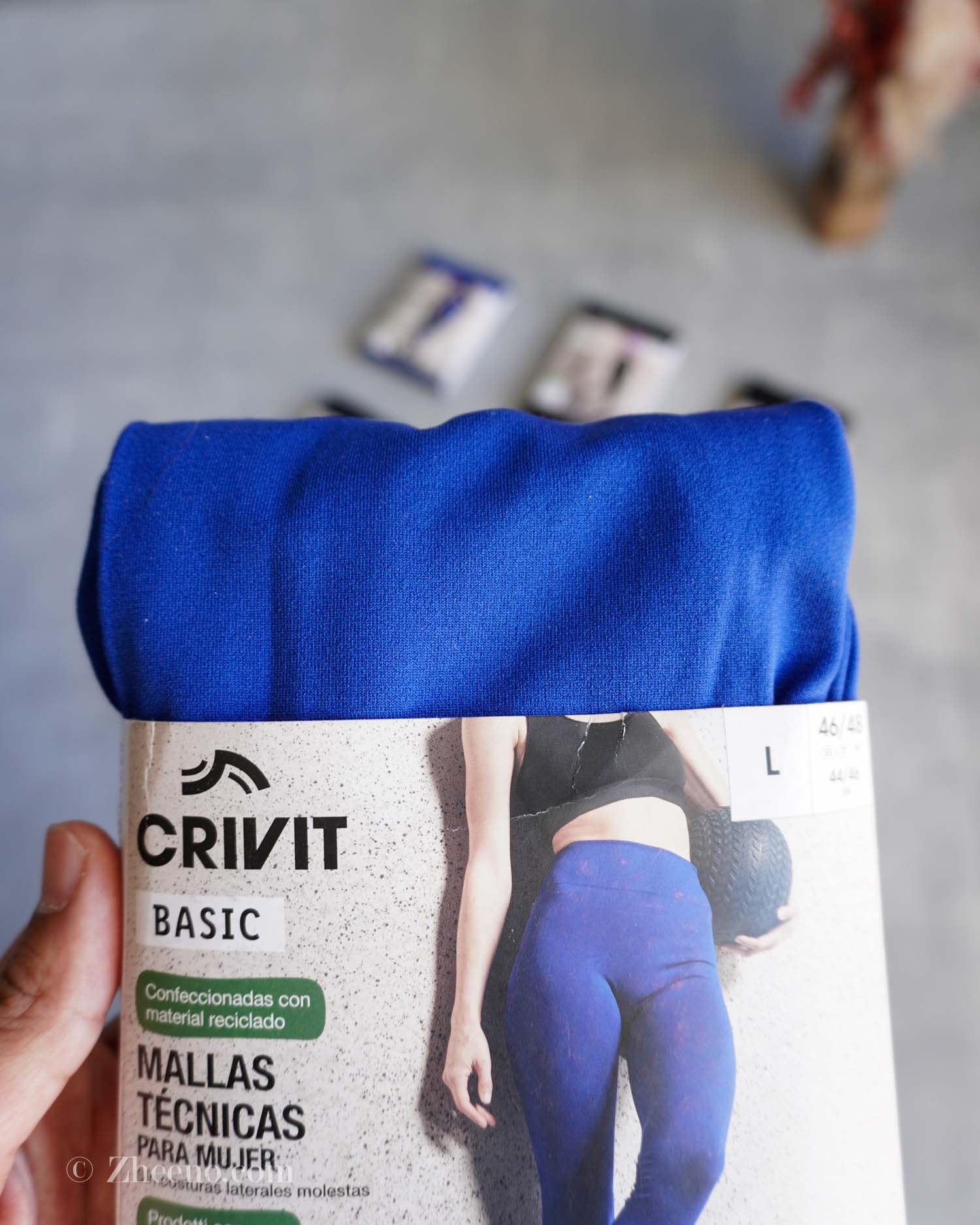 لگ ورزشی آبی ساده Crivit