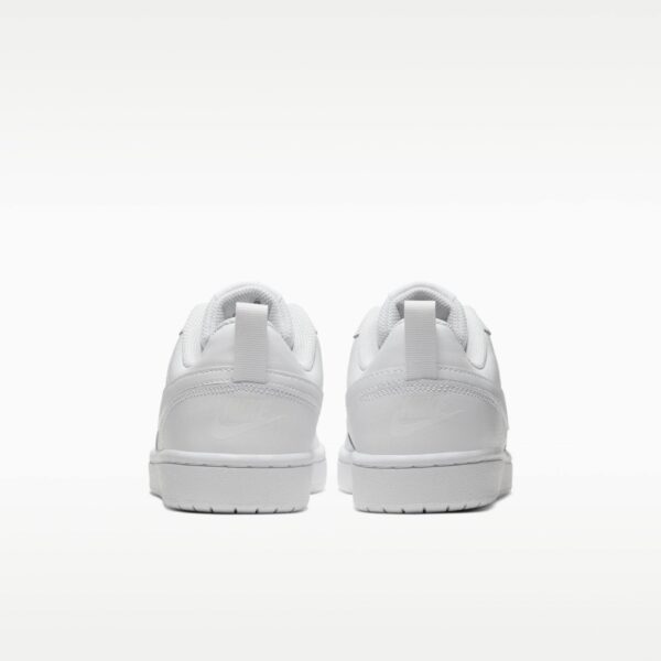 Nike Court Borough Low 2 BQ5448-100 با رویه چرمی و زیره تخت سفید