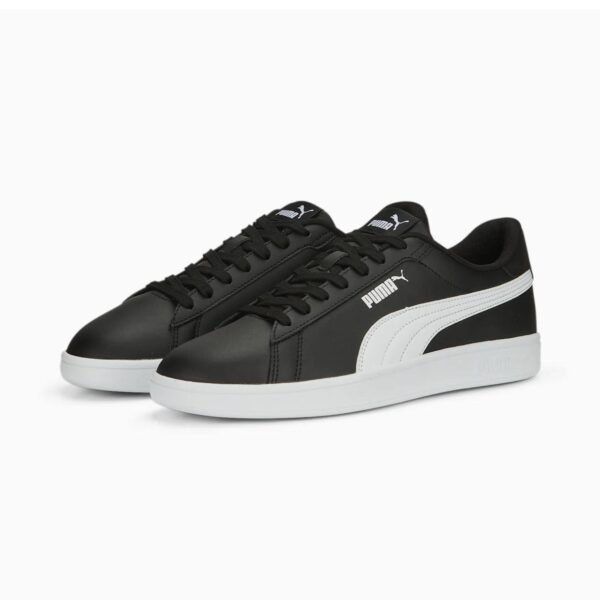 کتونی کژوال پوما PUMA Smash 3.0 کد 390987-04 مشکی سفید