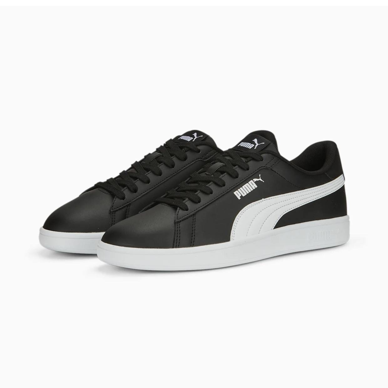 کتونی کژوال پوما PUMA Smash 3.0 کد 390987-04 مشکی سفید