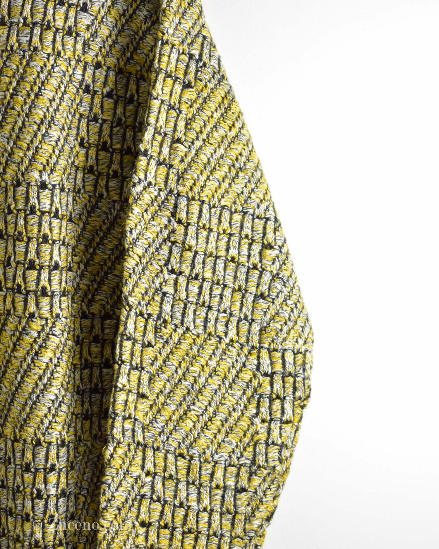 بافت وینتیج زرد Bugatchi