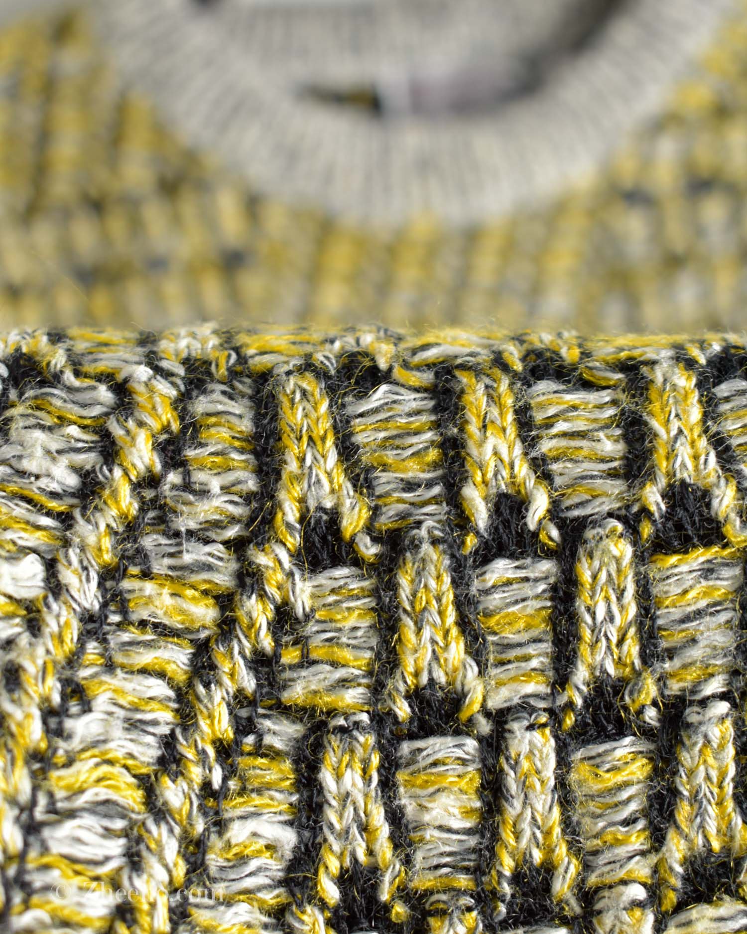 بافت وینتیج زرد Bugatchi