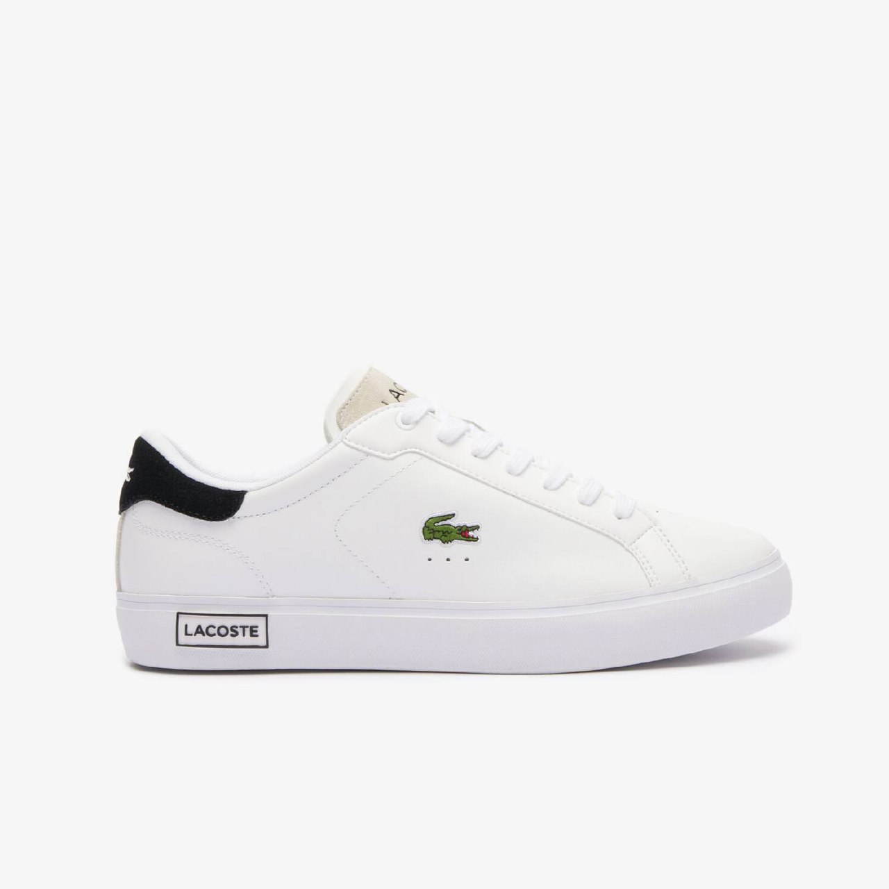 Lacoste Powercourt Logo Tongue Leather