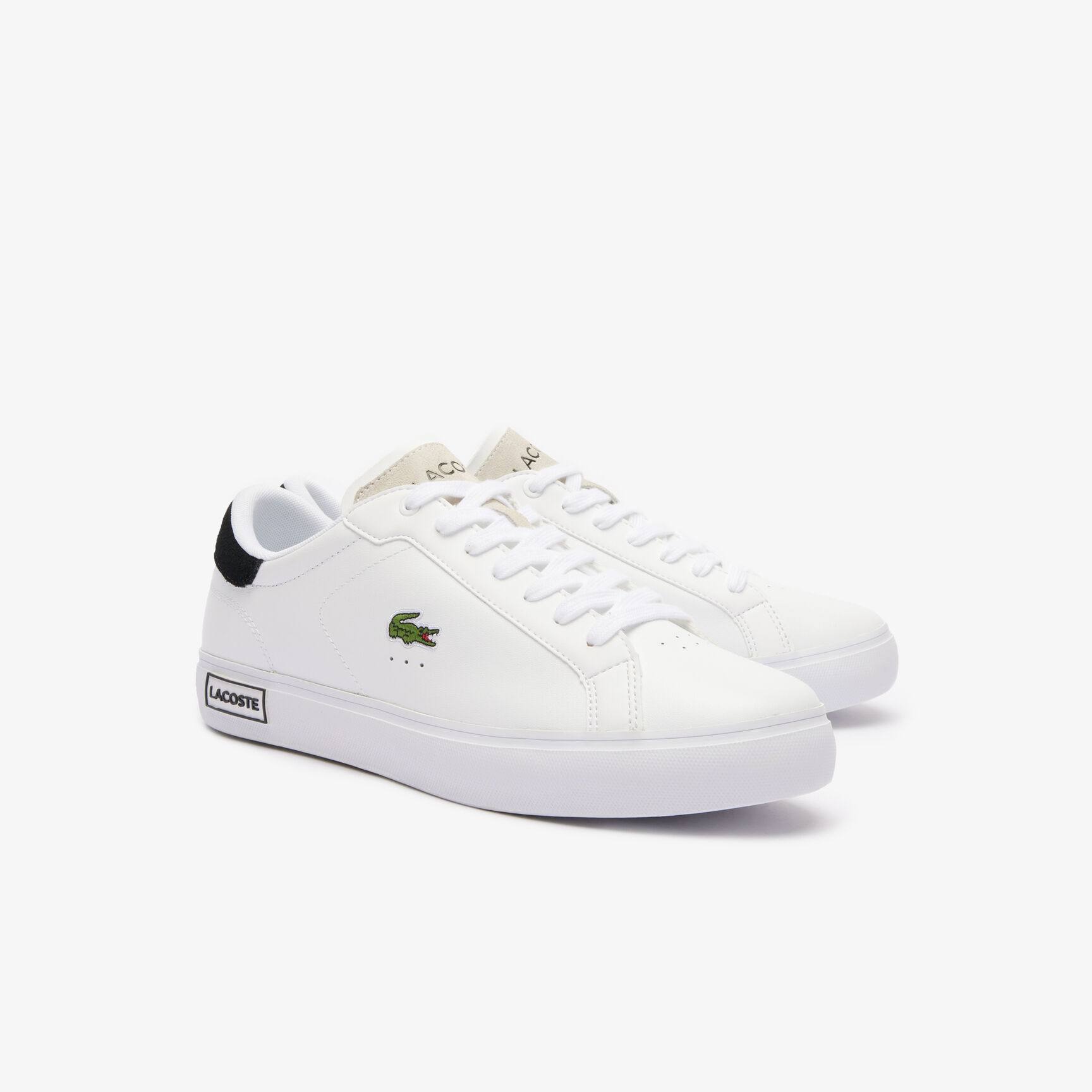Lacoste Powercourt Logo Tongue Leather