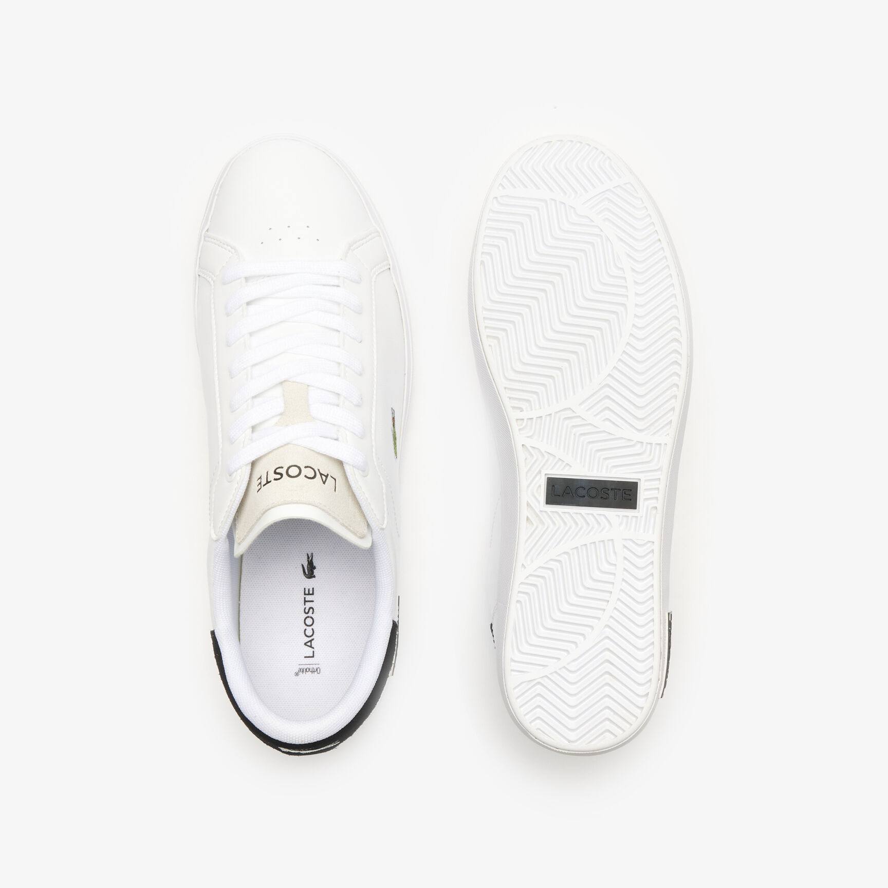Lacoste Powercourt Logo Tongue Leather