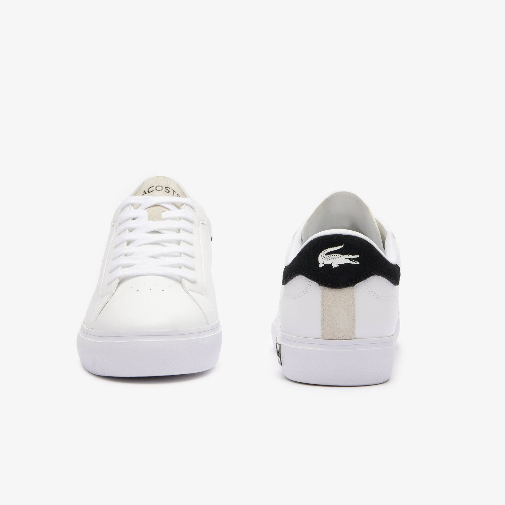 Lacoste Powercourt Logo Tongue Leather