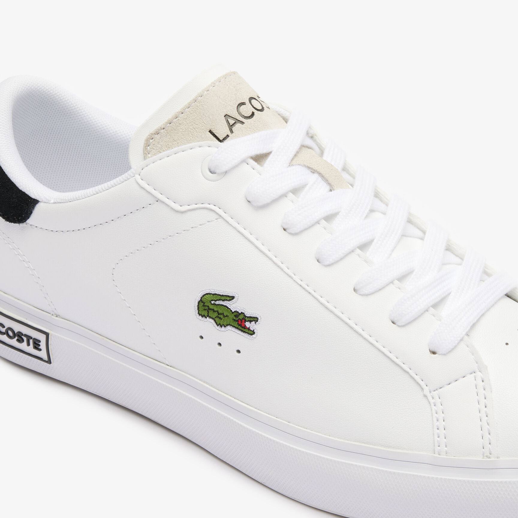Lacoste Powercourt Logo Tongue Leather