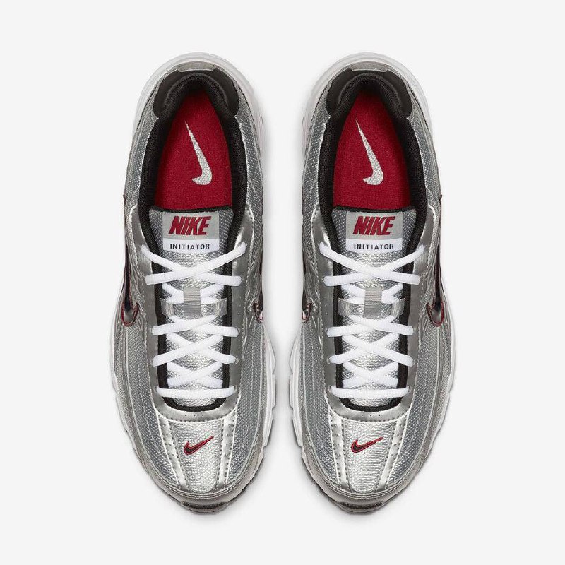 Nike Initiator Metallic Silver Black